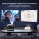 Projecteur 4K Aurzen Boom Mini - Google TV, Dolby, 500 ANSI