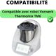Verre trempé Thermomix TM6 PHONILLICO Pack 2 anti-rayure