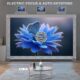 7168dfqeBvL._AC_SL1500_.jpg Mini Projector FHD 4K Portable Video Projector WiFi 6 BT5.2 Keystone Correction 180 Rotation Rotation Compatible with PhonePCHDMI