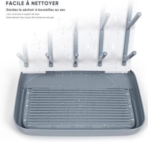 Support De Sechage pour Biberons : Grand Support Vertical pour Le Sechage des Biberons - Support De Sechage Vertical Peu Encombrant