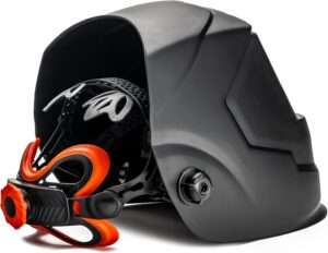 IPOTOOLS J500A Casque de soudage Automatique avec True Colour, Casque de soudage Solaire, 2 capteurs de qualite superieure, Grand Ch
