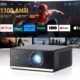 4K Video Projector1100 ANSIGoogle TV Official Netflix, Auto FocusKeystone Video Projector, WiFi Bluetooth Portable Video Proje