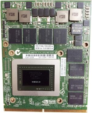 2GB GDDR5 Graphics Card NVIDIA Quadro 3000M for HP EliteBook 8760w 8770w 8740w Dell Precision M6600 M6700 Mobile Workstation Laptop