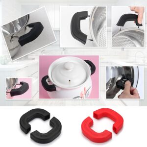 Protège-poignée silicone Niuhong 2 paires anti-chaleur