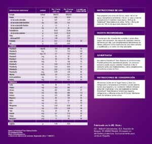 PediaSure Teen Balance - Complément ado Magnésium, Fer, Vit D