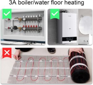 716xvI-uQL._AC_SL1500_.jpg KETOTEK WiFi Thermostat 3A for Gas BoilerFloor Heating Water Heater Programmable Smart Thermostat Chronothermostat Compatible with