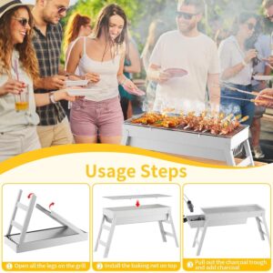 Barbecue au charbon de bois CIRULLI portable pour camping
