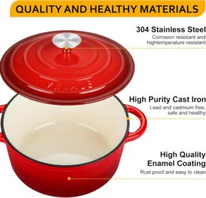 Cocotte en fonte Velaze induction émaillée antiadhésive