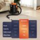 BACOENG Aspirateur a Cendre, Aspirateur Cendre 20L, Aspirateur a Cendres 1200W, Aspirateur Cendres Pellets avec Base Roulante, pour