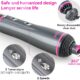 4 en 1 WeChip Brosse Soufflante, Brosse Chauffante pour secher, volumiser, lisser, boucler Ion negatif Brosse Seche Cheveux redu