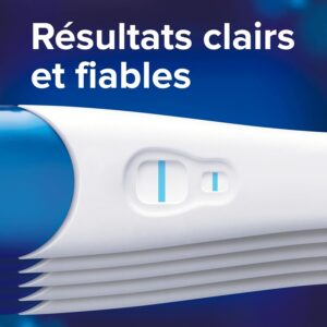 Test de grossesse Clearblue – Détection précoce 10 mUI, 6 jours avant règles