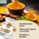 Gommes au Curcuma avec Gingembre et Poivre Noir - Hautement Dosee avec 80 de Curcumine et 95 Piperine - Anti Inflammatoire et Anti