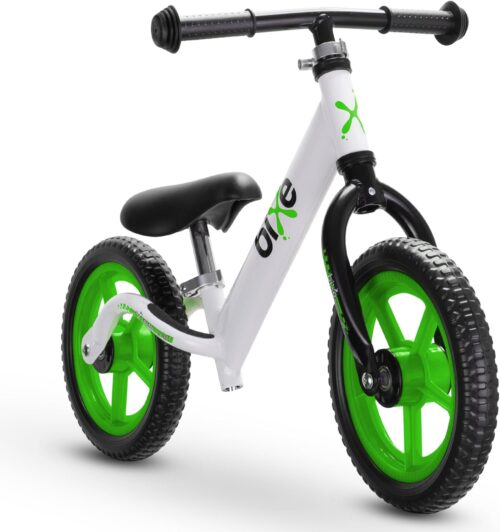Bixe Aluminium Balance Bike for Children 12 Inch Balance Bike without Pedal, Sports Training Children's Bike from 18 Months to 6