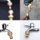 2 Pieces Connecteur De Robinet en Laiton Jardin, Accessoires De Connecteur De Tuyau d'Arrosage Connecteur De Tuyau d'eau 34 Pouce,