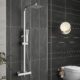 Colonne de douche thermostatique Acezanble, hauteur réglable