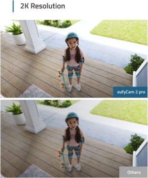 718Ir0wNL._AC_SL1428_.jpg eufy Security eufyCam 2C Pro Camera Wireless Outdoor WiFi Surveillance, 180 Days Battery Life, 2K Resolution, Night Vision, No Month