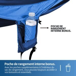 718Mka-0EmL._AC_SL1500_.jpg Hamac 2 personnes BTRWOR 300 kg nylon ultra-léger fixation