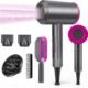 Seche Cheveux Professionnel 1800W,Seche-Cheveux Ionique,3Temperatures2 VitessesAir Froid,Sechoir Cheveux avec Diffuseur, Buse,Peig