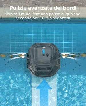 Robot de piscine WYBOT sans fil – piscines jusqu'à 100 m²