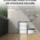 STORCUBE S1000 Batterie Solaire, Systeme de Stockage Solaire 1024Wh, Connectes au Reseau, Batterie LiFePO4, etanche IP65, Installati