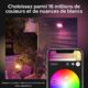 Philips Hue White Color Ambiance Projecteur Exterieur DISCOVER Aluminium Noir, fonctionne avec Alexa, Google Assistant et Apple Ho