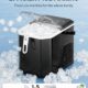 Machine à glaçons Silonn portable 9 glaçons/6 min 12 kg/j