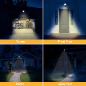 Proxinova Camera Factice Exterieur, Projecteur Solaire avec Detecteur de Mouvement Exterieur PIR, Eclairage Exterieur Solaire durabl