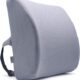 Valuetom Coussin de Soutien Lombaire avec Mousse a memoire de Forme Nouveau Design Ergonomique en Mousse Visco-elastique avec Tiss