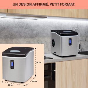 Machine à glaçons Klarstein Mr. Black-Frost 15 kg/24h