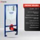 Grohe Rapid SL WC Wall Unit with Actuator Plate Lavita Wall Toilet without Flush System Toilet Seat with Soft-Close Soft-Close M