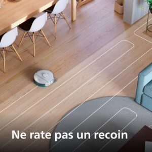 Philips Aspirateur Robot Serie 2000 - Aspiration de 2700 Pa, Navigation Laser, Application Homerun, Station de vidage Automatique, A