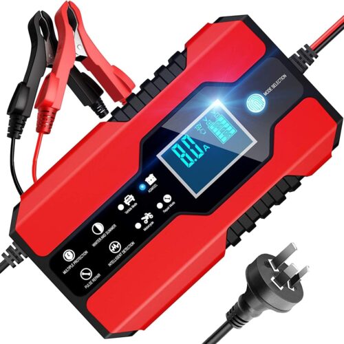 719mi2BAmL._AC_SL1500_.jpg BURNNOVE Intelligent Car Battery Charger 8A 12V24V Portable Maintainer Battery with Automatic Repair Function Multi Protection LED
