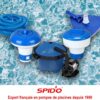 Spid'O 2976 Triangular Pool Mop Head, Blue, 12 x 27 x 22 cm