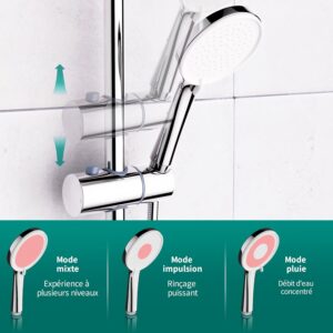 Mitigeur de douche thermostatique MORADO 3 jets chromé