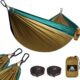 NATUREFUN Hamac Ultra-leger de Voyage Camping 300 kg Capacite de Charge,(275 x 140 cm) Nylon a Parachute 2 x Mousquetons de quali