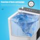 Machine à glaçons COSTWAY 15 kg/24h, prête en 6 min