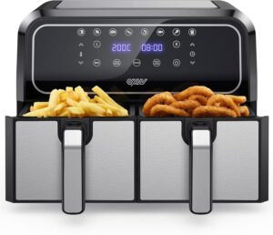 Friteuse sans huile Innsky 8L Dual Zone double panier