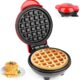 Mini fer à gaufre belge Ø10 cm 220V 350W Classic