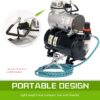 Dynamic Power HB-AS186 Air Compressor 16HP 20-23Lmin with 3 Litre Tank