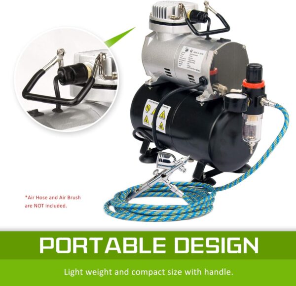 Dynamic Power HB-AS186 Air Compressor 16HP 20-23Lmin with 3 Litre Tank