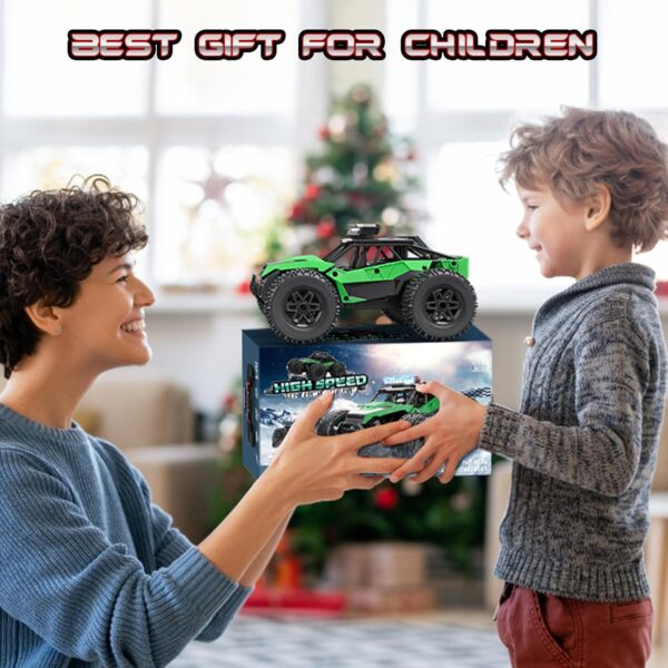 Voiture Telecommandee Tout Terrain, 1:20 Voiture de Course Radiocommandee 2.4Ghz RC Camion Telecommande Rechargeable Monster Truck J