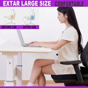 Coussin de siège mémoire de forme Extra-Large Yuwe