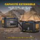 VTOMAN Jump 2200 Portable Electric Station 2200W, 1548Wh Solar Generator, LiFePO4 Battery with Car Battery Booster, Input Power Incr