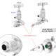Kit manomètre collecteur climatisation auto R134a WiMas