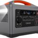 Centrale electrique portable Qeensun, generateur solaire a onde sinusoidale pure 537,6 Wh, sorties AC 700 W pour alimentation de sec