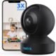 Reolink 5MP PTZ Indoor WiFi Surveillance Camera 2.45GHz, Bidirectional Audio, E1 3X Optical Zoom, Motion Detection Alerts, Night