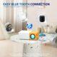 PVO Portable WiFi Projector, Smartphone Can Mirror Wireless Projector Projector Compatible with SmartphoneTabletLaptopTV StickTy