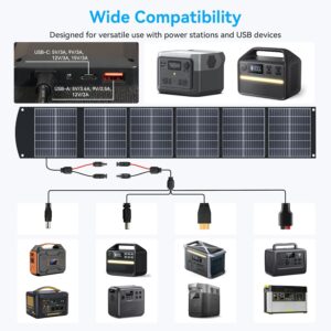 71CHs7qVbSL._AC_SL1500_.jpg Panneau solaire pliable 200W Ecosonic USB-C PD avec support