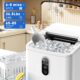 Machine à glaçons 9 en 6 min – 12 kg/24h, autonettoyante