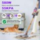 71CU93SsZCL._AC_SL1500_.jpg Aspirateur balai sans fil Coovy - 75 min d'autonomie